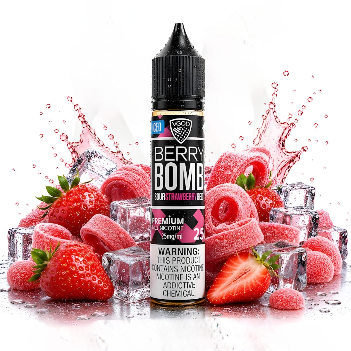 Berry bomb ice