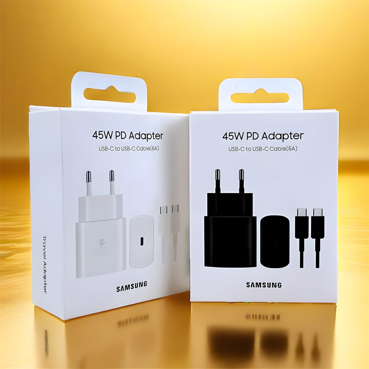 Samsung 45w PD Adapter USB-C to USB-c Cable (5A)