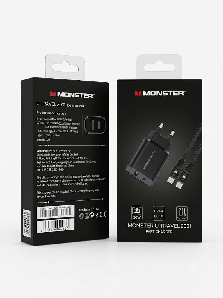 Monster U Travel 2001