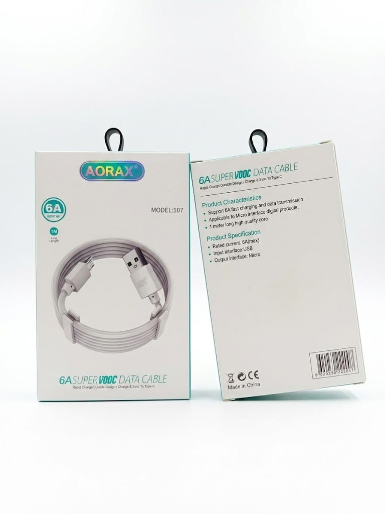 AORAX 6A SUPER VOOC DATA CABLE